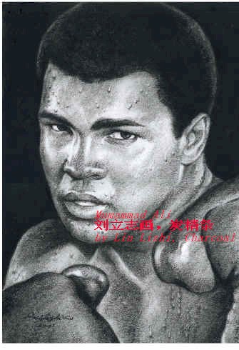 muhammad ali drawings